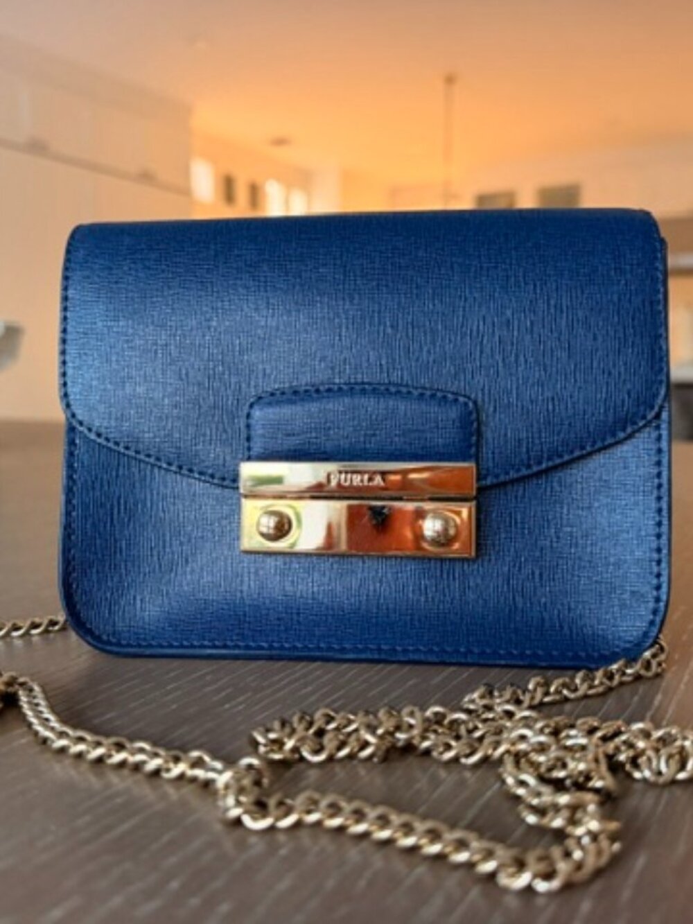Authentic Furla Metropolis Mini Crossbody Bag